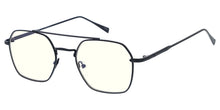 5389BLF/CLR Unisex Medium Metal Geometrical Aviator Frame Blue Light Filtering Computer Glasses