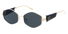 5401 Unisex Metal Vintage Medium Geometrical Frame