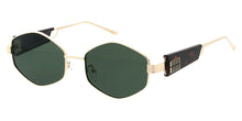 5401 Unisex Metal Vintage Medium Geometrical Frame