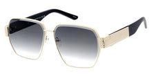 5404 Unisex Metal Vintage Large Geometrical Frame