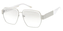 5404 Unisex Metal Vintage Large Geometrical Frame