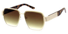 5404 Unisex Metal Vintage Large Geometrical Frame