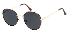 5409 Unisex Classic Large Metal Round Frame