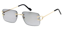 5412TL Unisex Medium Metal Vintage Inspired Rectangular Frame w/ Photochromic Lens