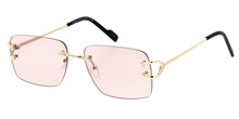 5412TL Unisex Medium Metal Vintage Inspired Rectangular Frame w/ Photochromic Lens