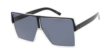 7317 Women's Oversized Plastic Square Frame