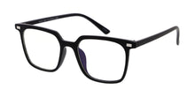 80042BLF/CLR Unisex Plastic Medium Classic Frame  w/ Blue Light Filtering Clear Lens Computer Glasses