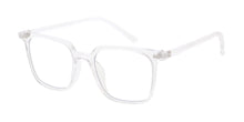 80042BLF/CLR Unisex Plastic Medium Classic Frame  w/ Blue Light Filtering Clear Lens Computer Glasses