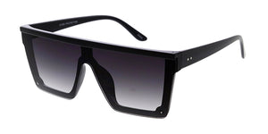 80296 Unisex Plastic Large Flat Top Shield Frame