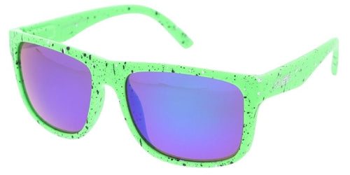 80392KSH/RV KUSH Plastic Large Speckle Printed Frame w/ Color Mirror Lens