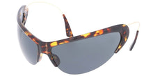 80514 Unisex Plastic Large Futuristic Wrap Frame w/ Metal Wire Arms