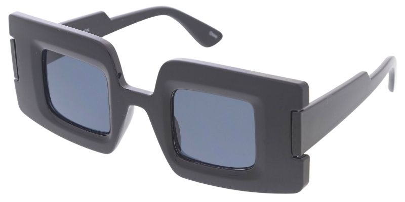 80519 Unisex Large Plastic Square Thick Frame