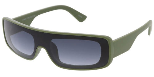 80524 Unisex Plastic Medium Rectangular Shield Frame