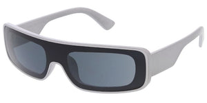 80524 Unisex Plastic Medium Rectangular Shield Frame