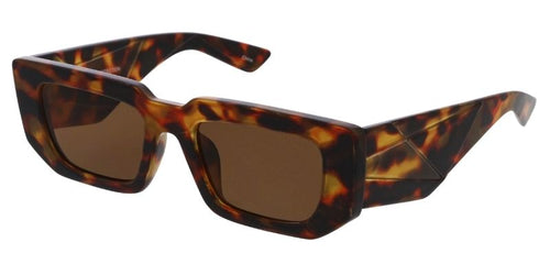 80526 Women's Plastic Medium Retro Rectangular Frame