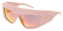 80549 Unisex Plastic Oversized Futuristic Wrap Frame