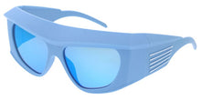 80549 Unisex Plastic Oversized Futuristic Wrap Frame