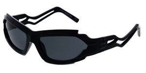 80552 Unisex Plastic Medium Wrap Around Futuristic Frame