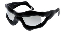 80553REV Unisex Plastic Large Monster Wrap Frame w/ Color Mirror Lens