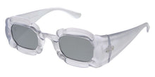 80561 Women's Plastic Medium Rectangle Futuristic Frame