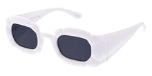 80561 Women's Plastic Medium Rectangle Futuristic Frame