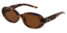 80580 Unisex Plastic Medium Oblong Frame w/ Metal Accent on Temple