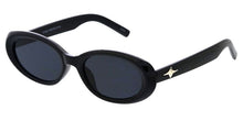 80581 Unisex Plastic Medium Oblong Frame w/ Metal Accent on Temple