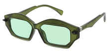 80597 Unisex Plastic Medium Geometrical Frame