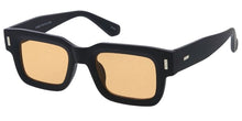 80610 Unisex Plastic Medium Square Thick Chunky Frame w/ Metal Details