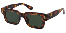80610 Unisex Plastic Medium Square Thick Chunky Frame w/ Metal Details