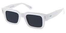 80610 Unisex Plastic Medium Square Thick Chunky Frame w/ Metal Details