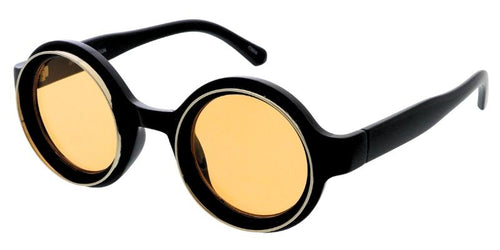 80611 Unisex Plastic Medium Round Vintage Inspired Steampunk Frame