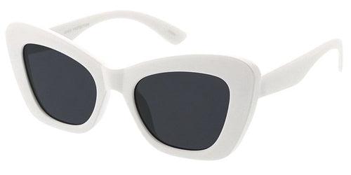 80618 Women's Plastic Large Thin Cat Eye Frame