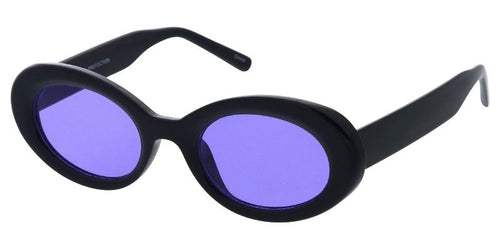 80619 Women's Plastic Medium Round Vintage Inspired Retro Frame