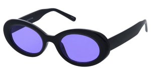 80619 Women's Plastic Medium Round Vintage Inspired Retro Frame