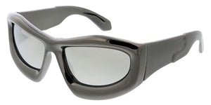 80621 Unisex Plastic Large Futuristic Wrap Frame