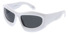 80621 Unisex Plastic Large Futuristic Wrap Frame