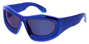 80621 Unisex Plastic Large Futuristic Wrap Frame