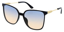 80632 Women's Large Plastic Square Hipster Frame w/ Metal Temple