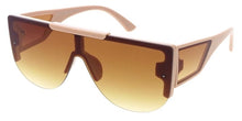 80663 Unisex Plastic Large Rounded Flat Top Shield Frame