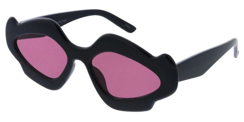80670 Women's Plastic Large Geometrical Frame