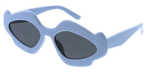 80671COL Women's Plastic Large Geometrical Color Frame