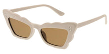 80676 Women's Plastic Medium Wavy Cat Eye Frame