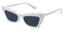 80676 Women's Plastic Medium Wavy Cat Eye Frame