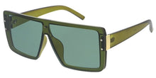 80695 Unisex Plastic Large Rectangular Flat Top Shield Frame
