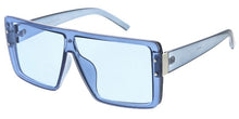 80695 Unisex Plastic Large Rectangular Flat Top Shield Frame