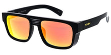 80705KSH/RV KUSH Men's Plastic Casual Large Thick Frame w/ Color Mirror Lens
