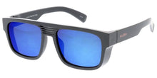 80705KSH/RV KUSH Men's Plastic Casual Large Thick Frame w/ Color Mirror Lens