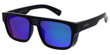 80705KSH/RV KUSH Men's Plastic Casual Large Thick Frame w/ Color Mirror Lens