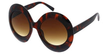 80719 Women's Plastic Oversized Round Frame
